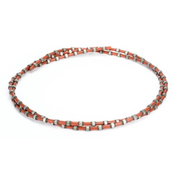 Granite Quarry Diamond Wire Saw Rope With 11.5mm Diamond Beads