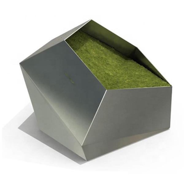 ISO14001 Certificate Decorative Metal Flower Pots