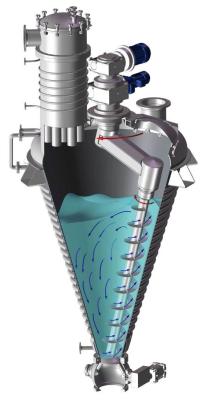 High Cost-effective  DSH Double Screw Mixer /Dsh series Double-screw Conical Mixer(GMP Standard)