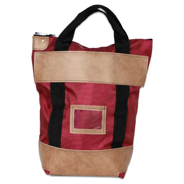 1000D NYLON LOCKING TEAR RESISTANT BANK BAG FILE BAG COURIER BAG - 16W X 18H X 7D - CUSTOMIZED