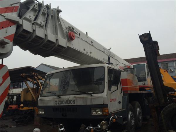 160 Ton Heavy Truck Crane in China QUY160 Used Zoomlion Crane For Sale , Five Section Boom Crane
