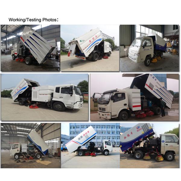 ISUZU KV100 130hp 5000L Water 5000L Garbage Tank Sweeper Truck