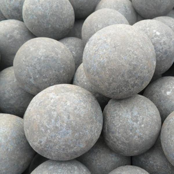 Forged Grinding Metal Carbon Media Steel Ball For Uranium Mine Ore 17 40 20 150 60 100 50 80 Mm Impact Toughness 12 Joules