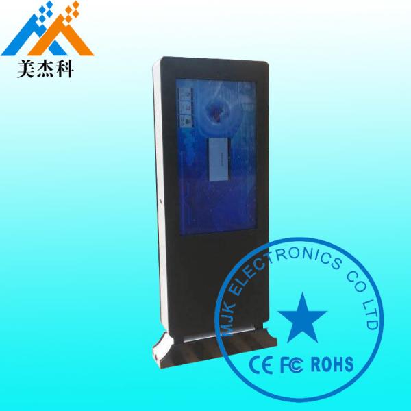 42 Inch High Resolution Digital Advertising Displays 1920*1080P With Wheels For Golf Course