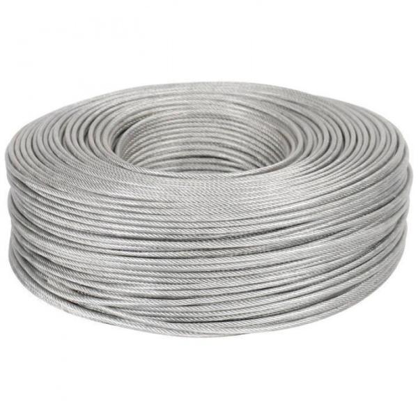 6mm 6x19 Fc 304 7x19 IWRC 10mm 12mm Ungalvanised Steel Wire Rope Cable ±1% Tolerance