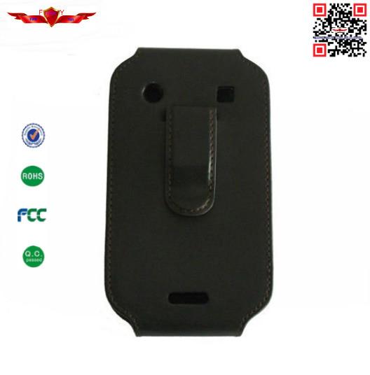 New Arrival Hot Selling Belt Clip Leather Cover Cases For Blackberry 9900 High Quality