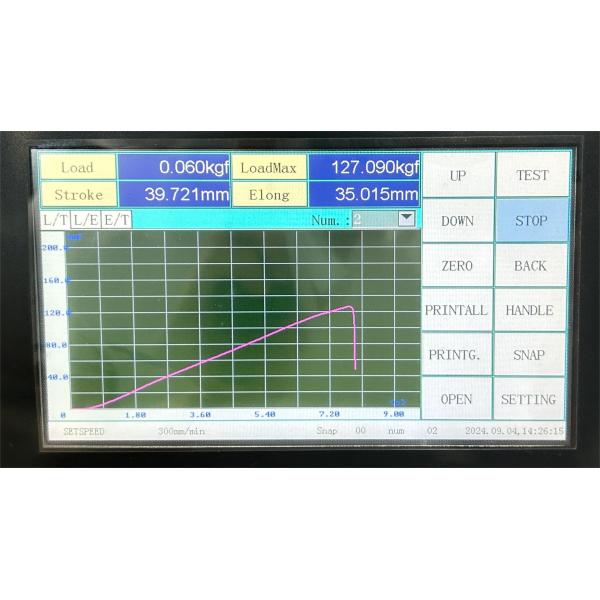 Universal Testing Machine ASTM D2209 Test Standard For Leather Strength Testing Equipment 5kn Max Load