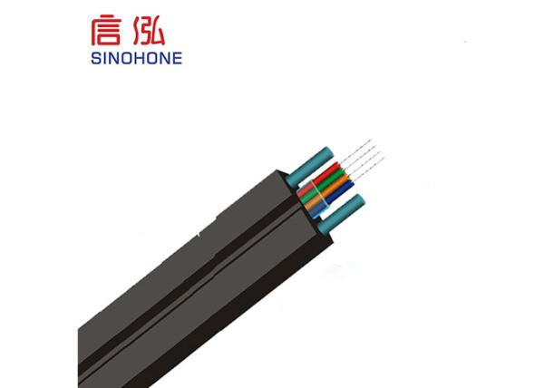 High Bandwidth Indoor Optical Cable , Armored Network Cable Wearability  LSZH