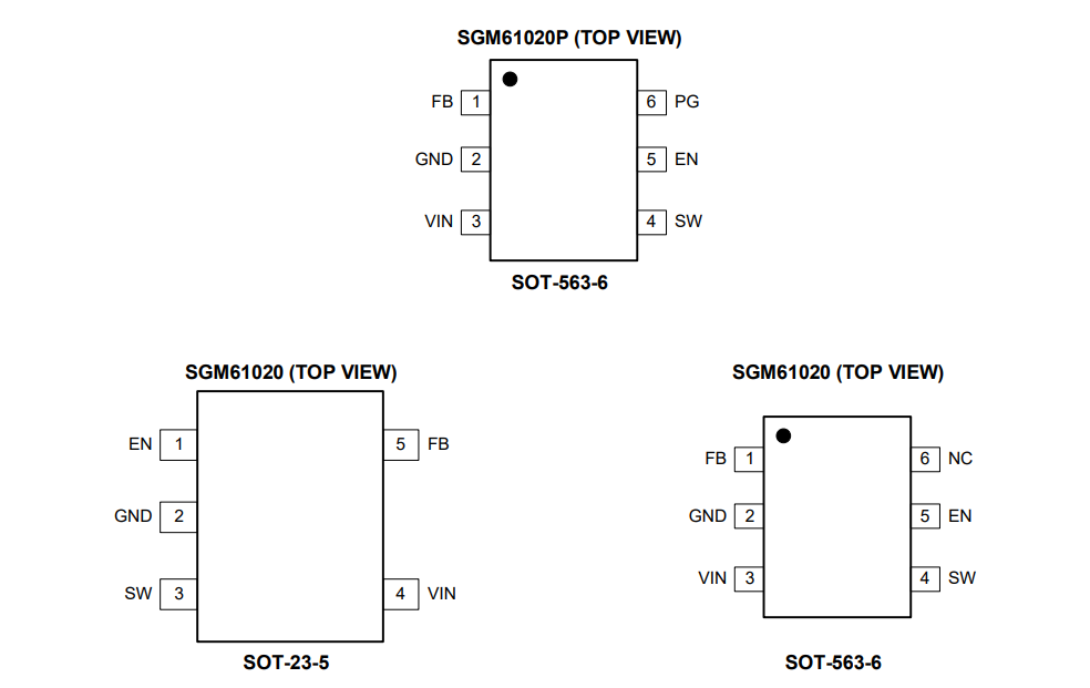 Switch Mode Power ICs 2.5V To 5.5V, 2A, High EfficiencySynchronous Buck Converter