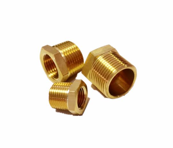 3/4Malex1/4Female NPT Brass Hex Reducing Bushing Oem