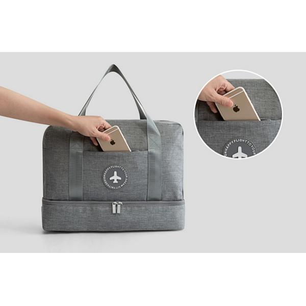 Waterproof Double Layer Duffle Travel Luggage Bag