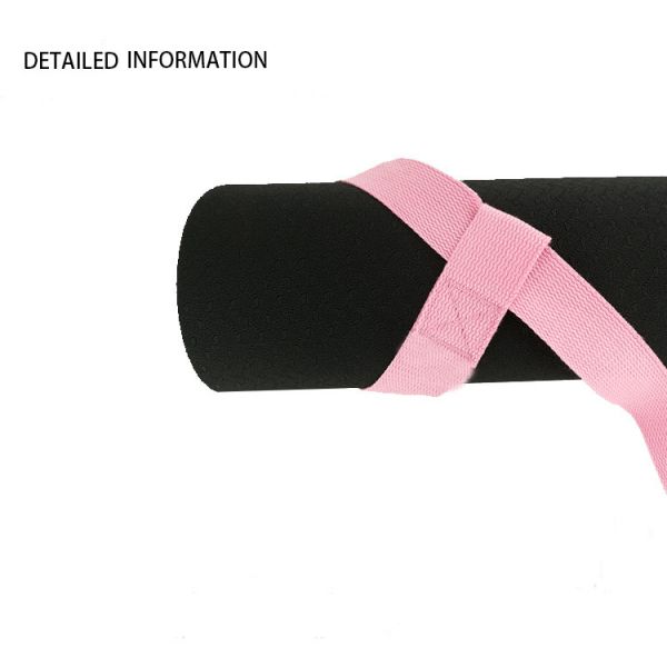 DANSKY Yoga Mat Sling 183cm Length Adjustable Thick Straps Sling for Carrying Large Mats Custom logo Carrier Mat Belt