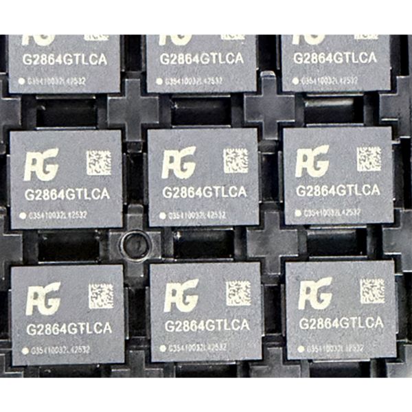 EMMC 5.1 for Industrial Controller 64GB Embedded Flash IC Chips BGA153 TLC EMMC