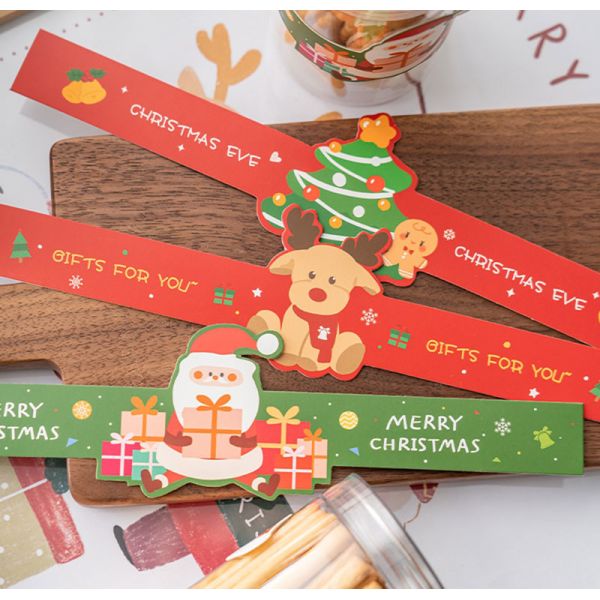 Personalised 2022 Christmas Box Sealing Sticker Removable Printable Labels