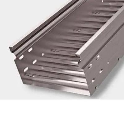 High Strength Commercial Cable Tray Powder Coated Width Customized