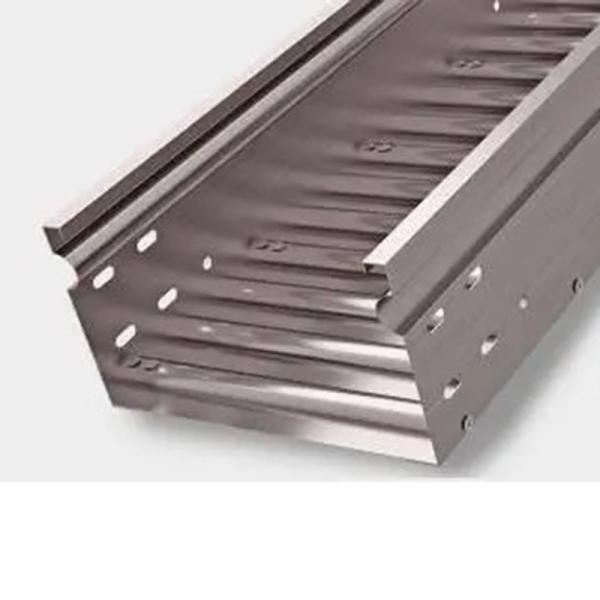 High Strength Commercial Cable Tray Powder Coated Width Customized