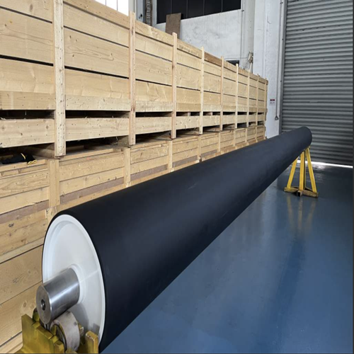 EPDM Corona Nip Roller 50 Shore A Solid Rubber Rollers Single Layer