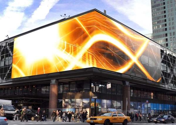 light weight P15.625 DIP Led Curtain Display Panels for Media facade