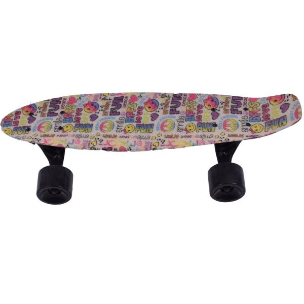 Plastic Portable Electric Skateboard , Colorful Fastest E Skateboard Fish Board