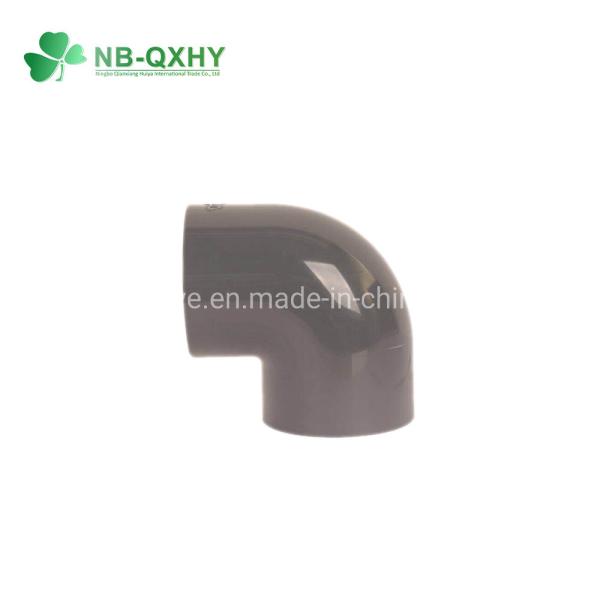 Glue Connection White and Blue Pn16 PVC Pressure Fitting for Plastic Pipe Accessories