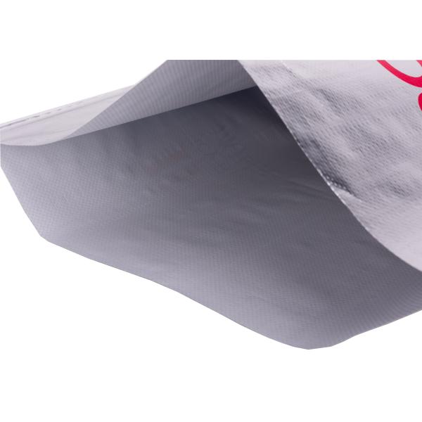 Light Proof Custom Printed PP Woevn Aluminum Lined Bags For Chemistry / Animal Feed Packaging