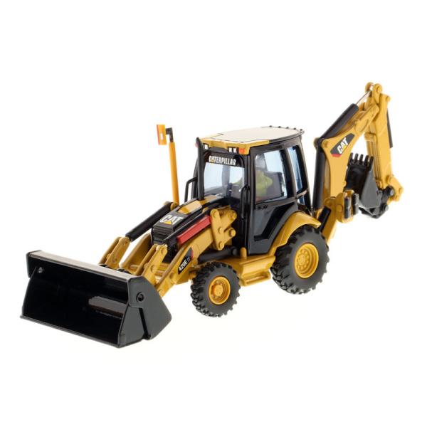 Diecast Alloy Excavator Scale Model 1:50 For CAT 420E IT Backhoe Loader