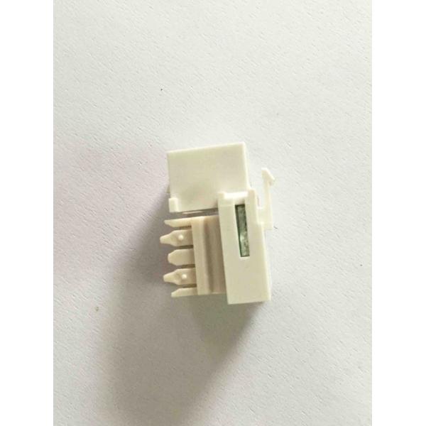 UTP 90 Degree CAT3 RJ11 Keystone Jack , Dual IDC Type RJ45 Modular Jack CAT 3
