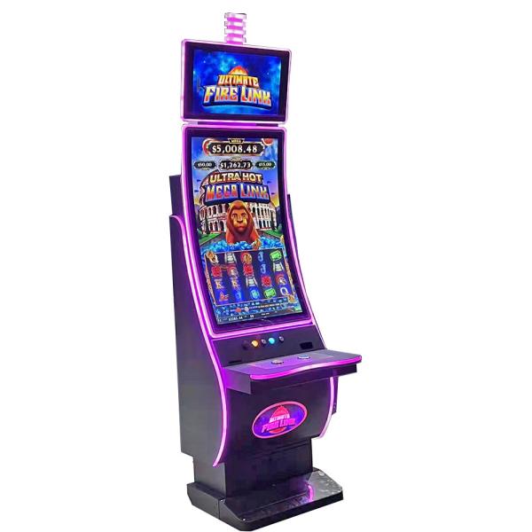 110V/220V Metal Cabinet Slot Machine 43 Inch Curved Gaming Touch Monitor