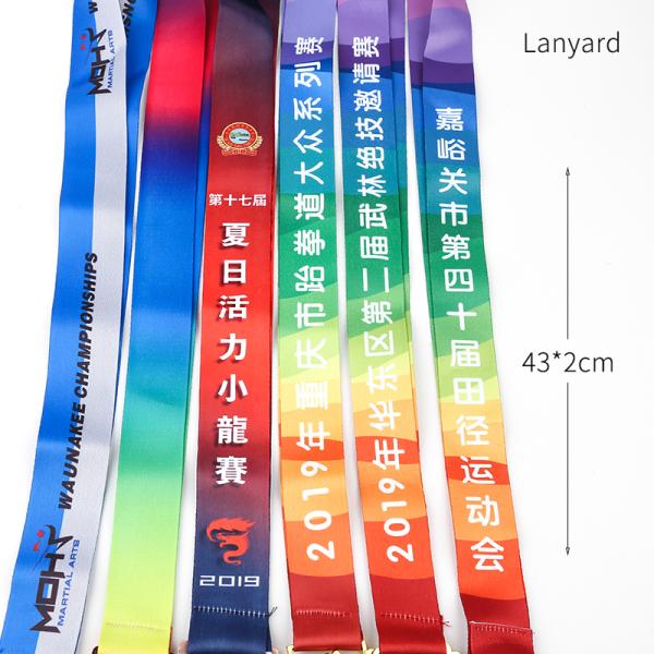 ODM Die Casting Decade Awards Place Medal World Class Medal With V Neck Ribbon