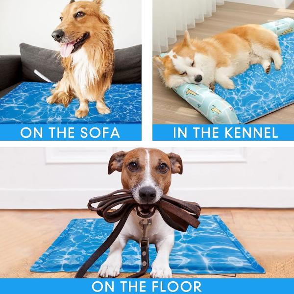 Cooling Mat for Dogs Water Injection Cooling Mats Cooling Bed Mats,Self Cooling Pet Dog Cool Mat Pads for Dogs Cats