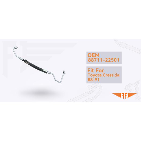 Toyota 88711-22501 Car AC Discharge Line Cressida AC Pipeline Fits 88-91