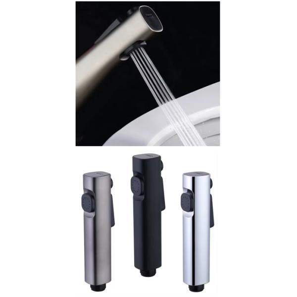 Пластиковый двухфункциональный туалетный компаньон Спрей пистолет давление соприкосновение Чистое мытье тела мытье пистолет