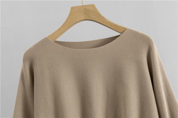 Stylish and Durable Women s Pullover in Polyester Perfect for Any Occasion Lantern long sleeved hip wrap skirt sets