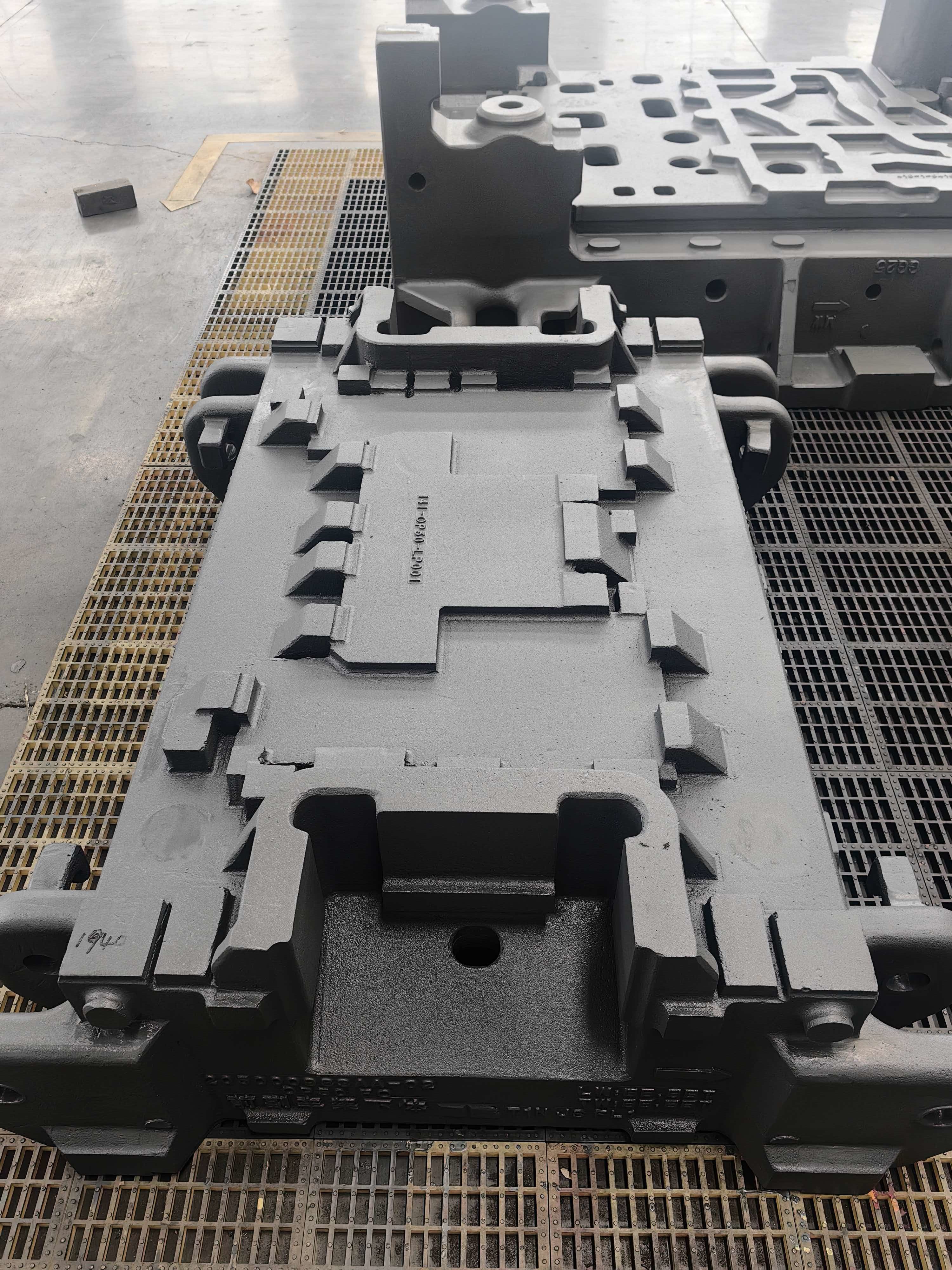 High Hardness Precision Cast Mold Parts Ductile Iron Automotive Mold Casting for Anti-Deformation Auto Industry Molding