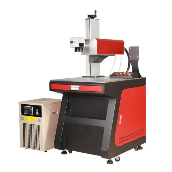 High Precision UV Laser Engraving Machine 3W / 5W / 10W for Plastic and Glass Gantry Configuration DXF Supported