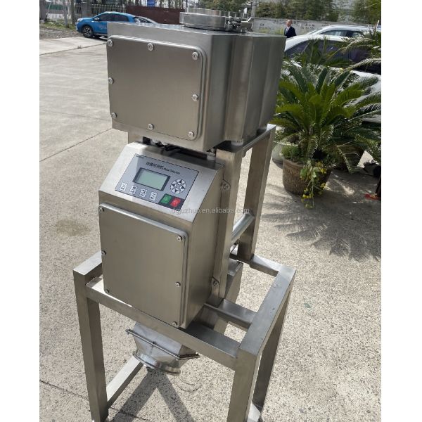 Free Fall Metal Detector Plastic Master Batch Granule Separator JZD-P16