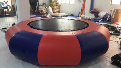 Supplier Inflatable Water Games Inflatable Water Floating TrampolineWith Pump