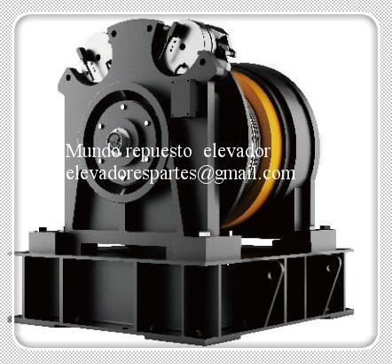 El motor gearless GETMGETM6.0C 1150-1600KG 1.0-3.0M/S  para elevador pasajero