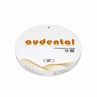 White High Translucent Dental Zirconia HT CAD CAM Blanks Lab Material