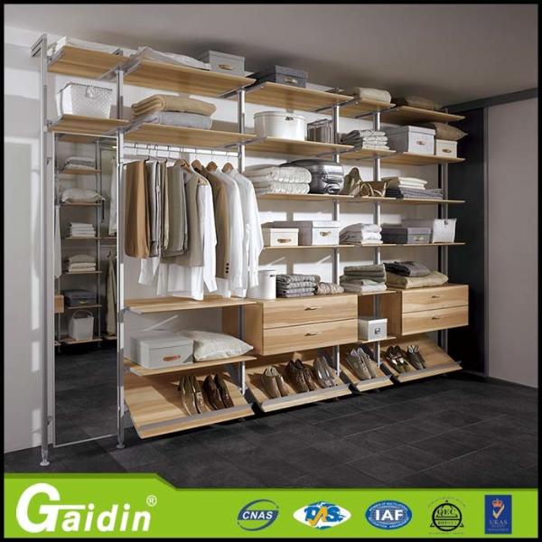 modern design fashionable China supplier diy easy assemble high quality walk in closet furniture