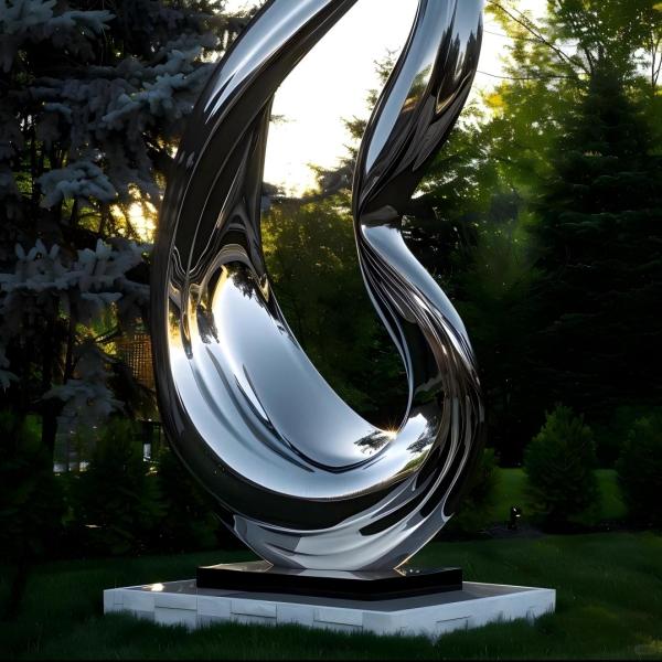 Custom Modern Metal Art Sculptures For Hotels Project