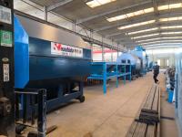 Machine de soufflage par soufflage de tuyaux en acier de 2 à 4 mm pour la ligne de production de revêtement anti-corrosion 3PE