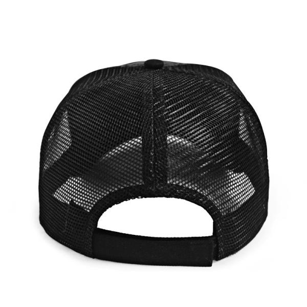 Outdoor Custom Printed Mesh Trucker Caps 5 Panel 12cm Height OEM