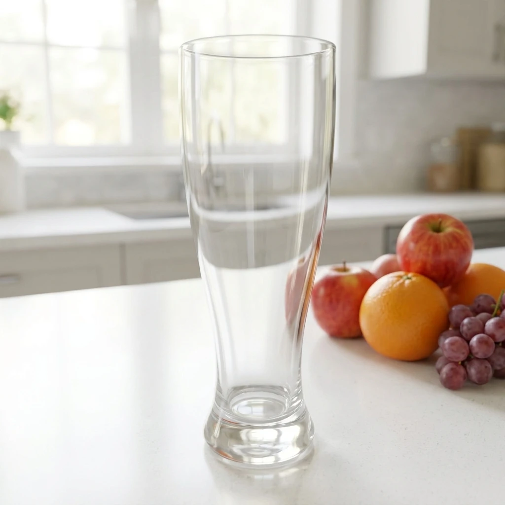 650ml High Quality PS Plastic Pilsner Beer Glass Unbreakable Crystal Clear OEM Service