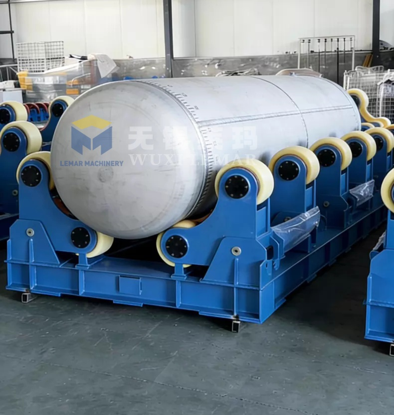 10 Ton Self-Aligning Tank Turning Rolls for Vessel Girth Welding