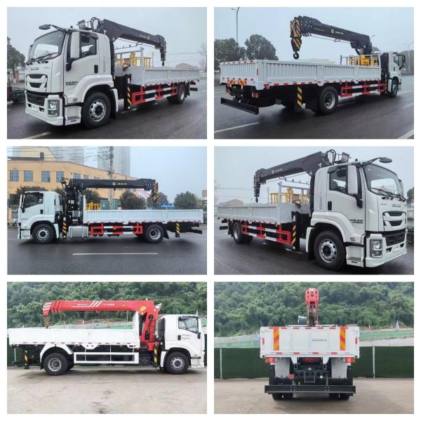 ISUZU FTR 205 л.с. Двигатель 8 тонн грузовик Мониторный кран 4х2 Тип управления