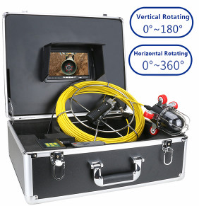 Система камеры трубы Ridgid стены поворачивает осмотр 7inch 83mm*125m
