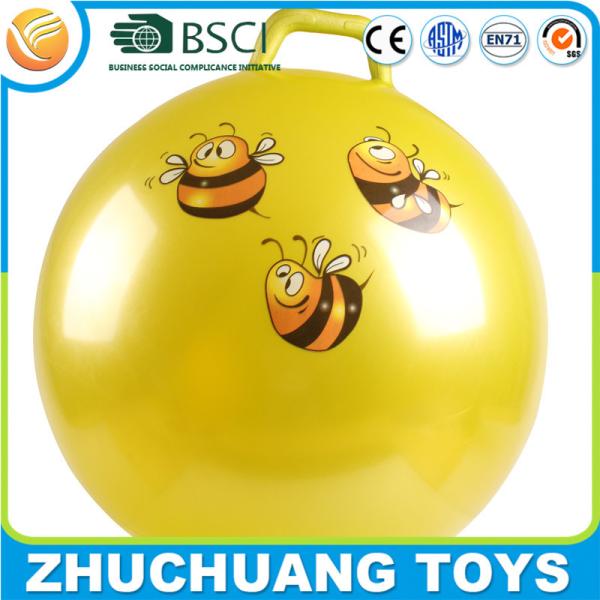 cartoon print kids supermarket jumping hopper ball toys