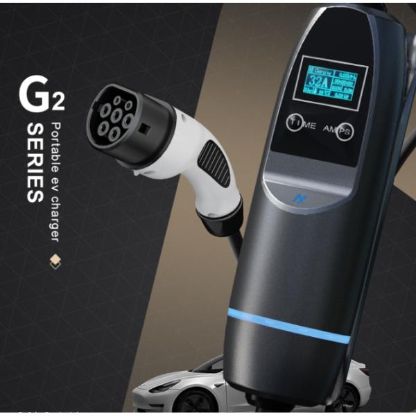 Заряжатель 22kw автомобиля зарядного кабеля Ev заряжателя Evse типа 2 портативный