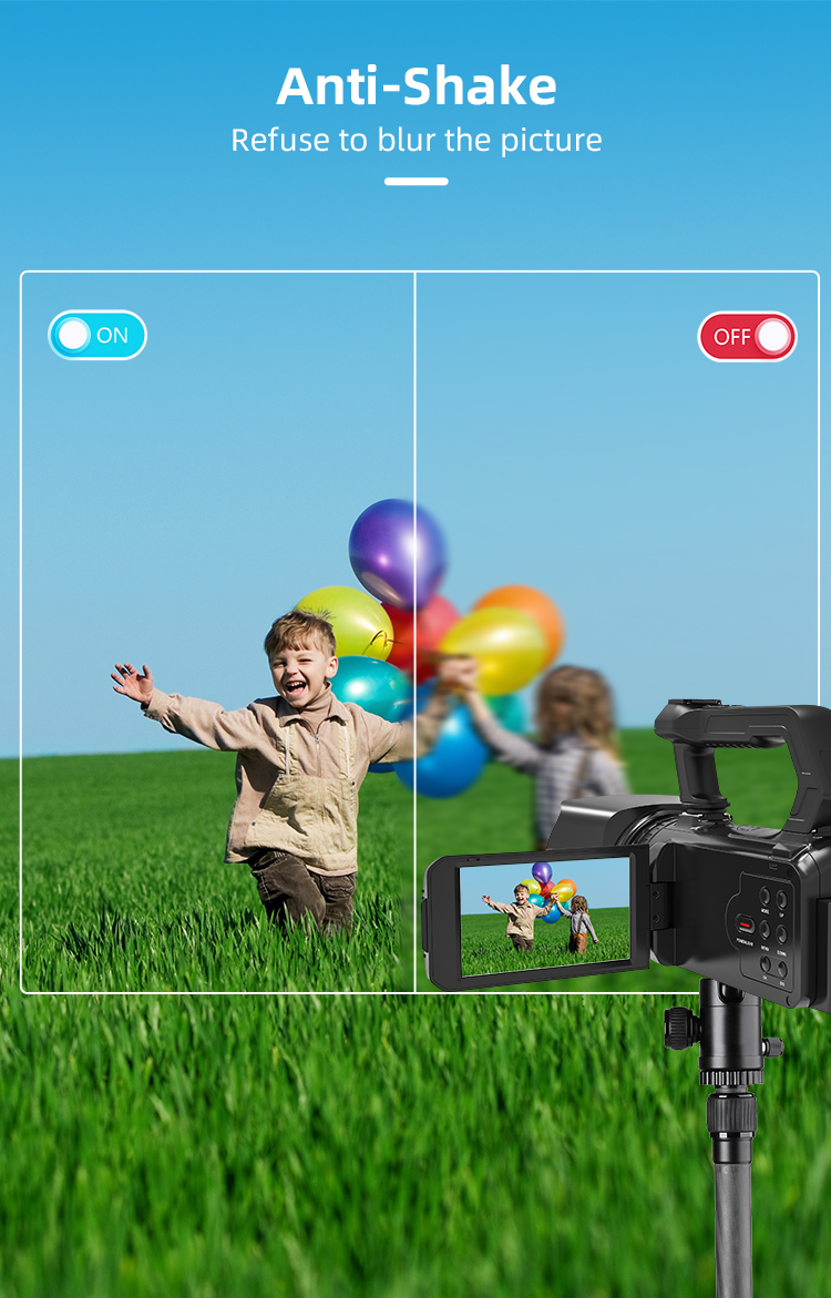 Factory Direct 2.7K 16X Optical Zoom 4.0 HD Inch IPS Screen for YouTube Video Camera Camcorder Video Camera Camcorder